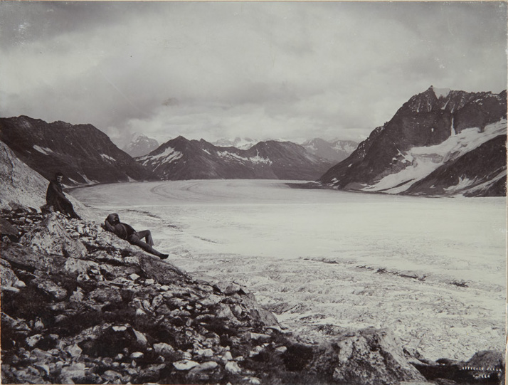 Aletsch Glacier and Eggischhorn, from Concordia Hut